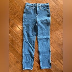 Madewell Women's Straight Leg Blue Jeans